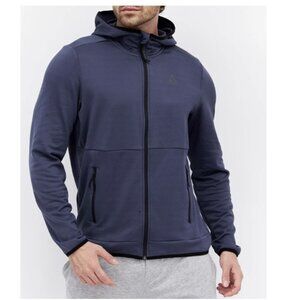 Gerry Men's New Hooded Zip Long Sleeve Track Jacket Sweatshirt Slate Blue 3XL